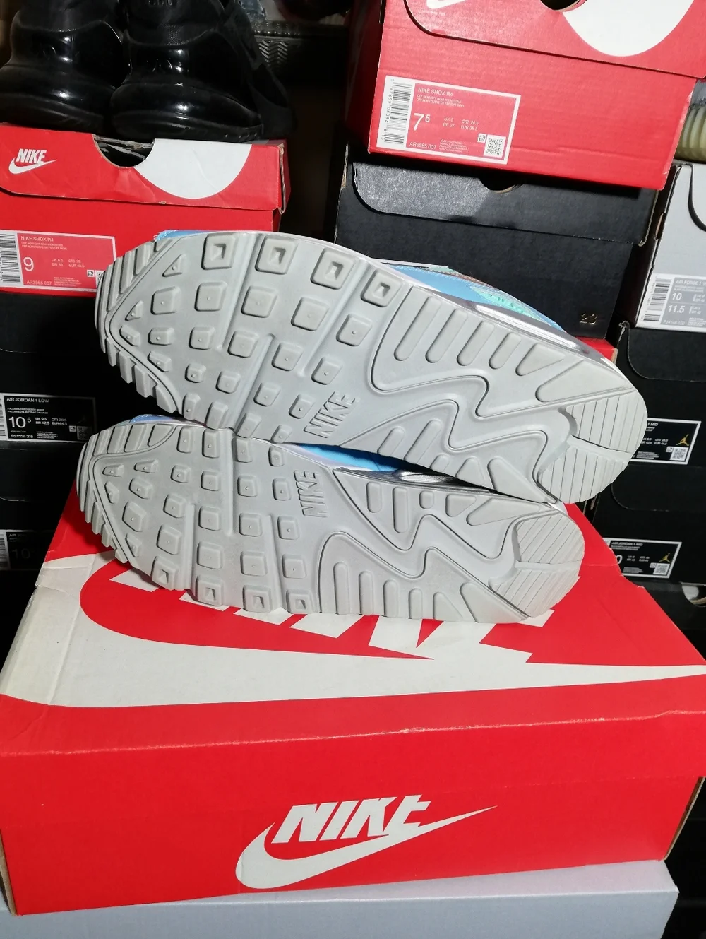 NIKE AIR MAX 90S PEEMIUM WOMEN US SIZE 8.5 BRAND NEW COME WITH BOX - Picture 10 of 13
